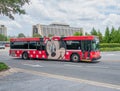 Disney Transport themed bus Minnie Mouse Royalty Free Stock Photo