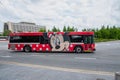 Disney Transport themed bus Minnie Mouse