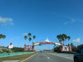 Disney world entrance arch