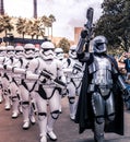 Disney world Orlando Florida Hollywood studios Star wars storm troopers Royalty Free Stock Photo