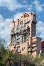 Disney World, Hollywood Studios, Tower of Terror, Travel Florida Royalty Free Stock Photo