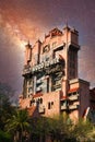 Disney World, Hollywood Studios, Tower of Terror Royalty Free Stock Photo