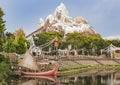 Disney world Orlando Florida Animal Kingdom mount everest ride