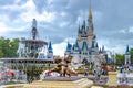 Disney World Orlando Florida Magic Kingdom chip and dale statue