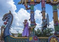 Disney World Orlando Florida Magic Kingdom parade peter pan Royalty Free Stock Photo