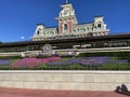 Disney World Train Station Celebrating 50 Years in Orlando, Florida