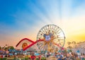 Disneyland California Adventure Sunset in the Summer