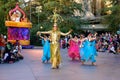 Dancers in Disneyland Fantasy Disneyland