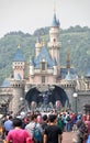 Disneyland Castle, Hong Kong Royalty Free Stock Photo