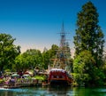 Disneyland Columbia Sailing Ship