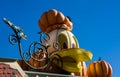 Disneyland Donald Duck Halloween Pumpkin