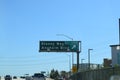 Disneyland Drive street sign in Los Angeles California