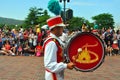 Disneyland drum player Royalty Free Stock Photo