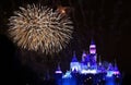 Disneyland Fireworks Royalty Free Stock Photo