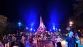 Amazing night view at Disneyland Resort Hong Kong.