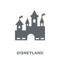 Disneyland icon from Entertainment collection.