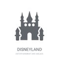 Disneyland icon. Trendy Disneyland logo concept on white background from Entertainment and Arcade collection