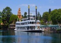 Disneyland Mark Twain Steamboat Royalty Free Stock Photo