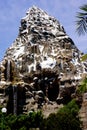 Disneyland Matterhorn Rollercoaster Bobsled Ride Royalty Free Stock Photo