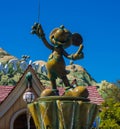 Disneyland Mickey Mouse Conductor statue