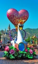 Disneyland parade Royalty Free Stock Photo