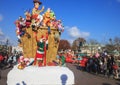 Disneyland - parade in Christmas Time Royalty Free Stock Photo