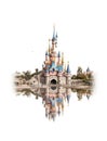 Disneyland Paris Castle Royalty Free Stock Photo