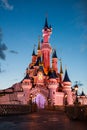 Disneyland Paris castle Royalty Free Stock Photo