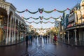 Disneyland Paris during Christmas celebrations Royalty Free Stock Photo