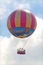 Disneyland Paris -France - june 28, 2012: Hot air balloon in Disneyland.