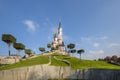 Disneyland Paris, France, November 2018: Sleeping Beauty`s Castle