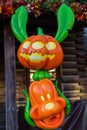 Disneyland Paris during halloween celebrations Royalty Free Stock Photo