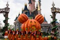 Disneyland Paris during halloween celebrations Royalty Free Stock Photo