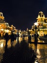 Disneyland Paris, March 2012, Main street USA at n Royalty Free Stock Photo