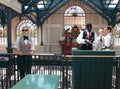 Disneyland Railway station Royalty Free Stock Photo