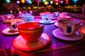 Disneyland`s Mad Tea Party
