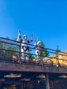Disneyland Star Wars Galaxy Edge Storm Troopers Royalty Free Stock Photo