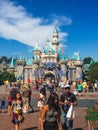 Disneyland 60th Anniversary Sleeping Beauty Castle Royalty Free Stock Photo