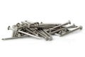 Disordered Pile Of Nails Royalty Free Stock Photo