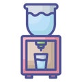 Dispenser bottle Isolated Vector Icon fully editable Royalty Free Stock Photo