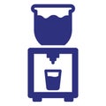 Dispenser bottle Isolated Vector Icon fully editable Royalty Free Stock Photo
