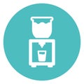 Dispenser bottle Isolated Vector Icon fully editable Royalty Free Stock Photo