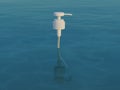 dispenser tube in water