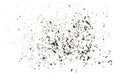 Dispersed ash texture Royalty Free Stock Photo