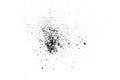 Dispersed ash texture Royalty Free Stock Photo