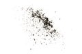 Dispersed ash texture Royalty Free Stock Photo