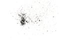 Dispersed ash texture Royalty Free Stock Photo