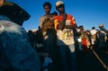 Displace people in a camp in Angola.