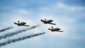 Display of Baltic Bees Lithuanian aerobatic team