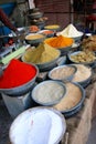 Display of colorful spices, Sadar Market, Jodhpur, India